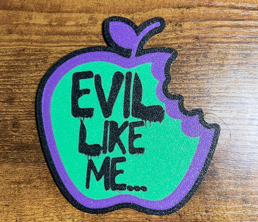 Evil Like Me - Descendants Inspired Coaster