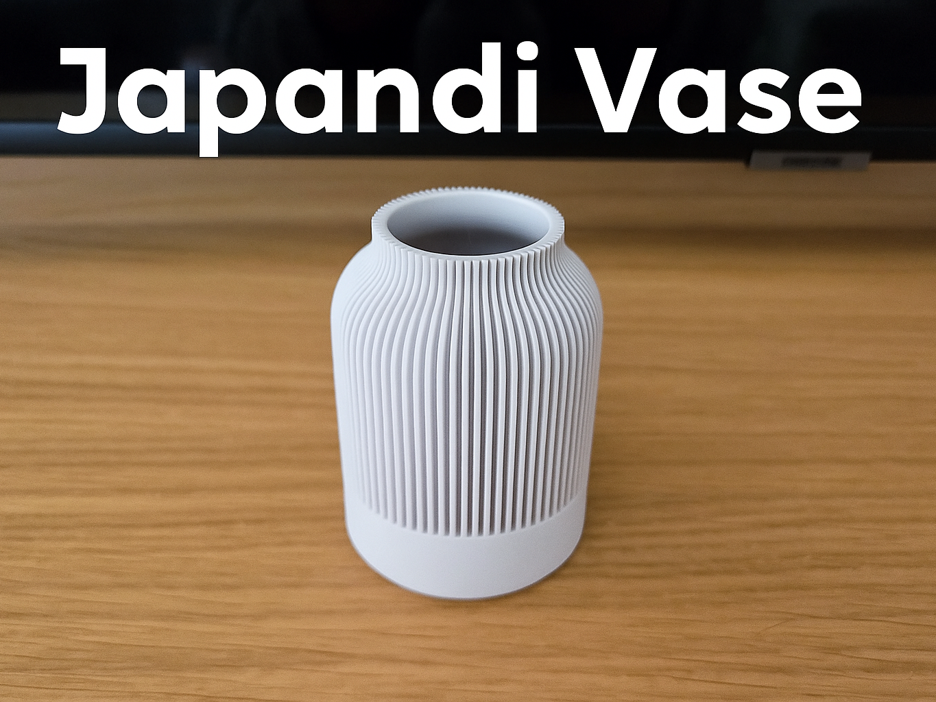 Dekorative Japandi Vase