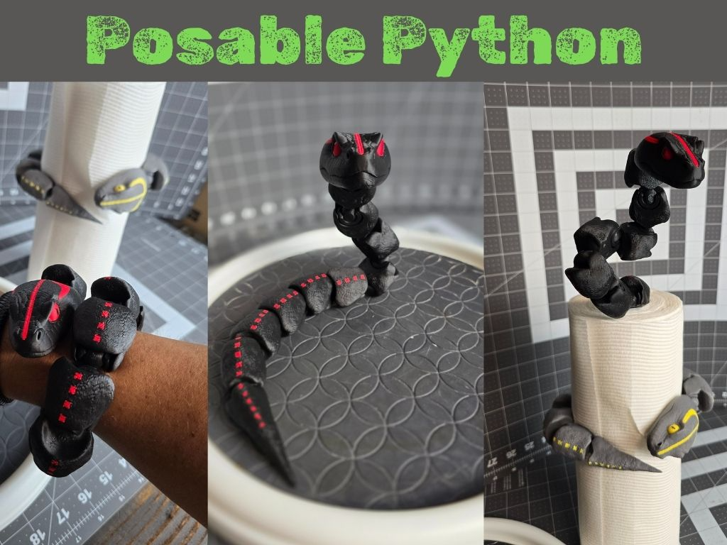 Sssstrike! – The Poseable Friction Snake