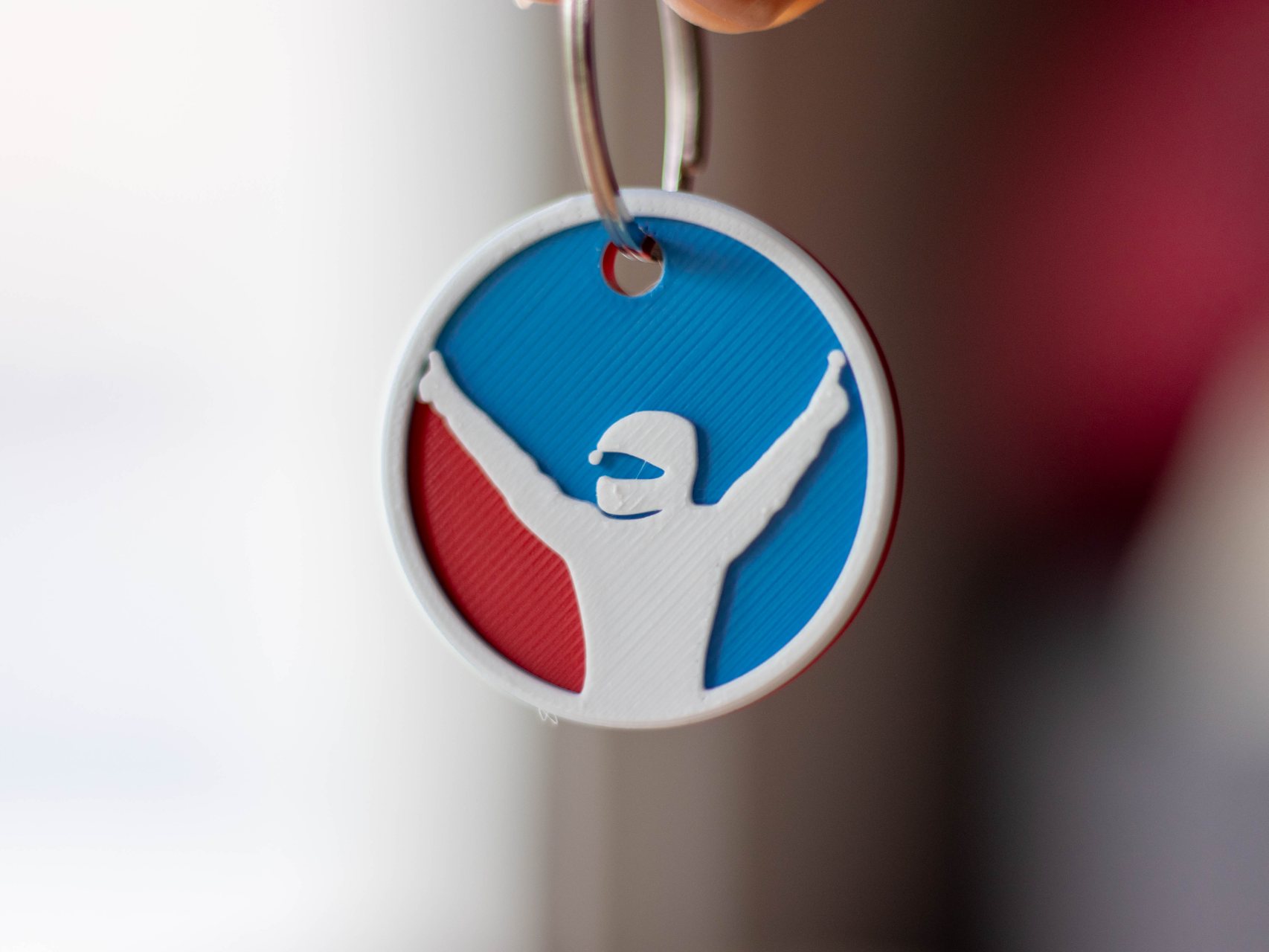 iRacing Logo Keychain