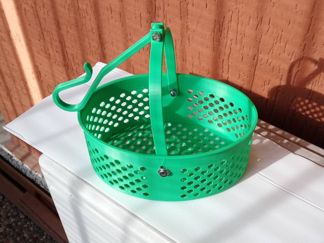 clothespin basket