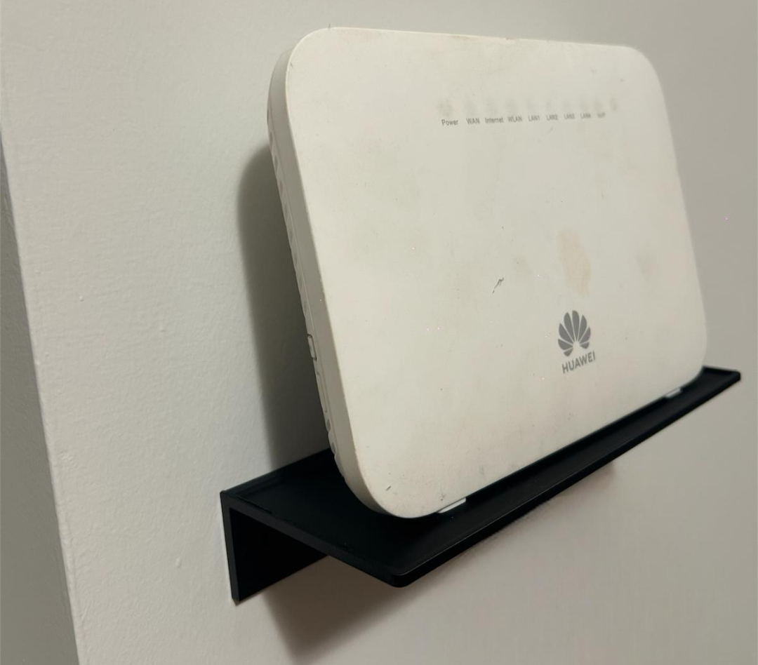 Wall mount for wifi modem or other objects