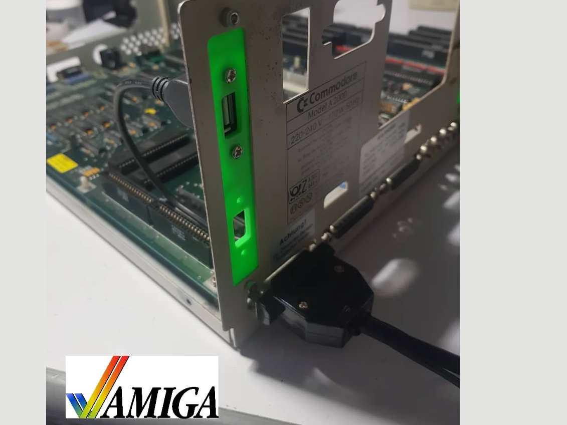 Amiga 2000 USB Bracket Flat Bracket