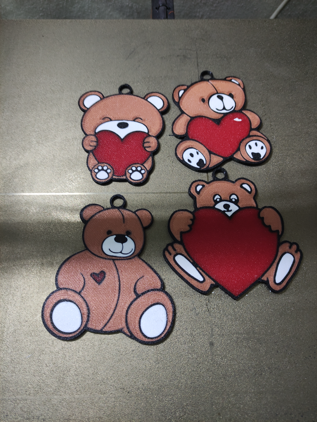Love Teddy Bear set 3