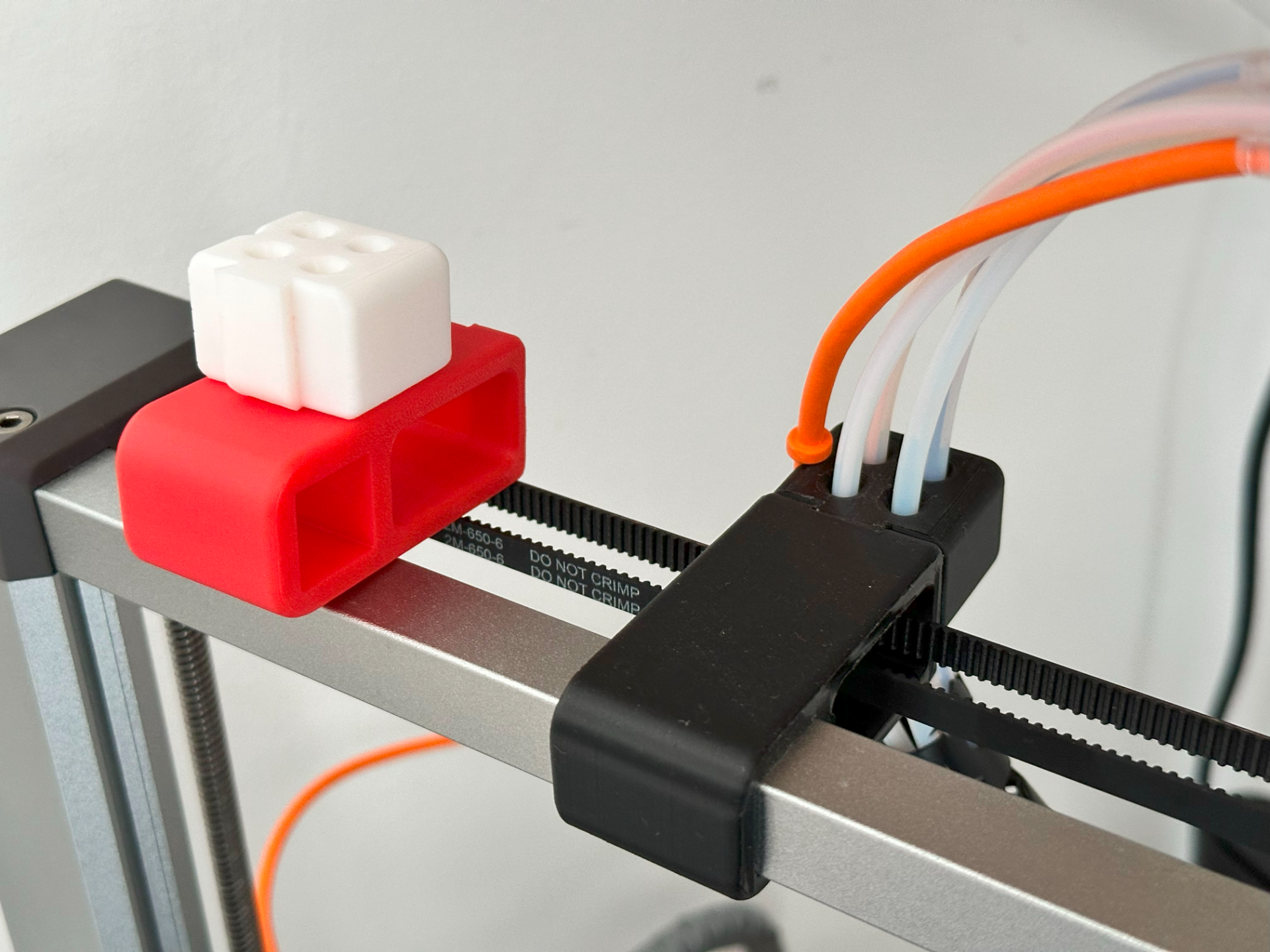 Filament Tube Relocation for Anycubic Kobra 3