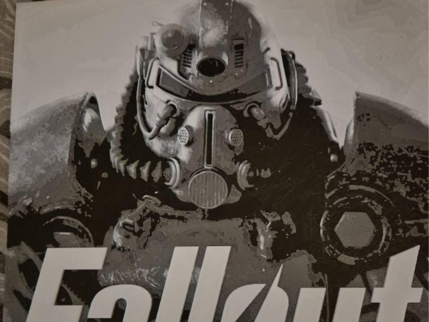 Fallout Power Armour Wall Art