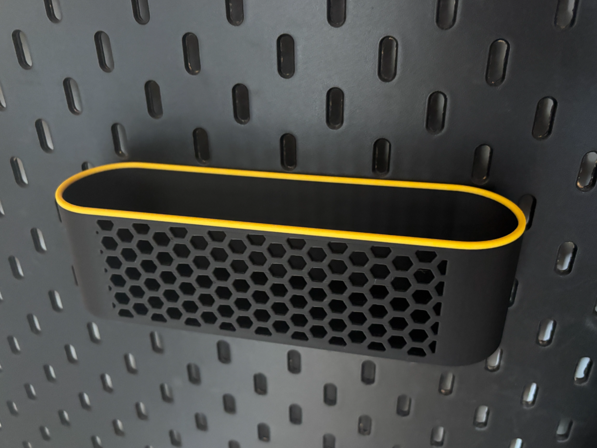IKEA SKÅDIS Schale dünn /Akzentring hex Organizer