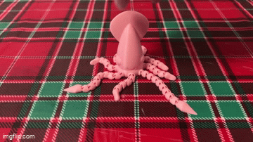 Smiley Flexi Squid