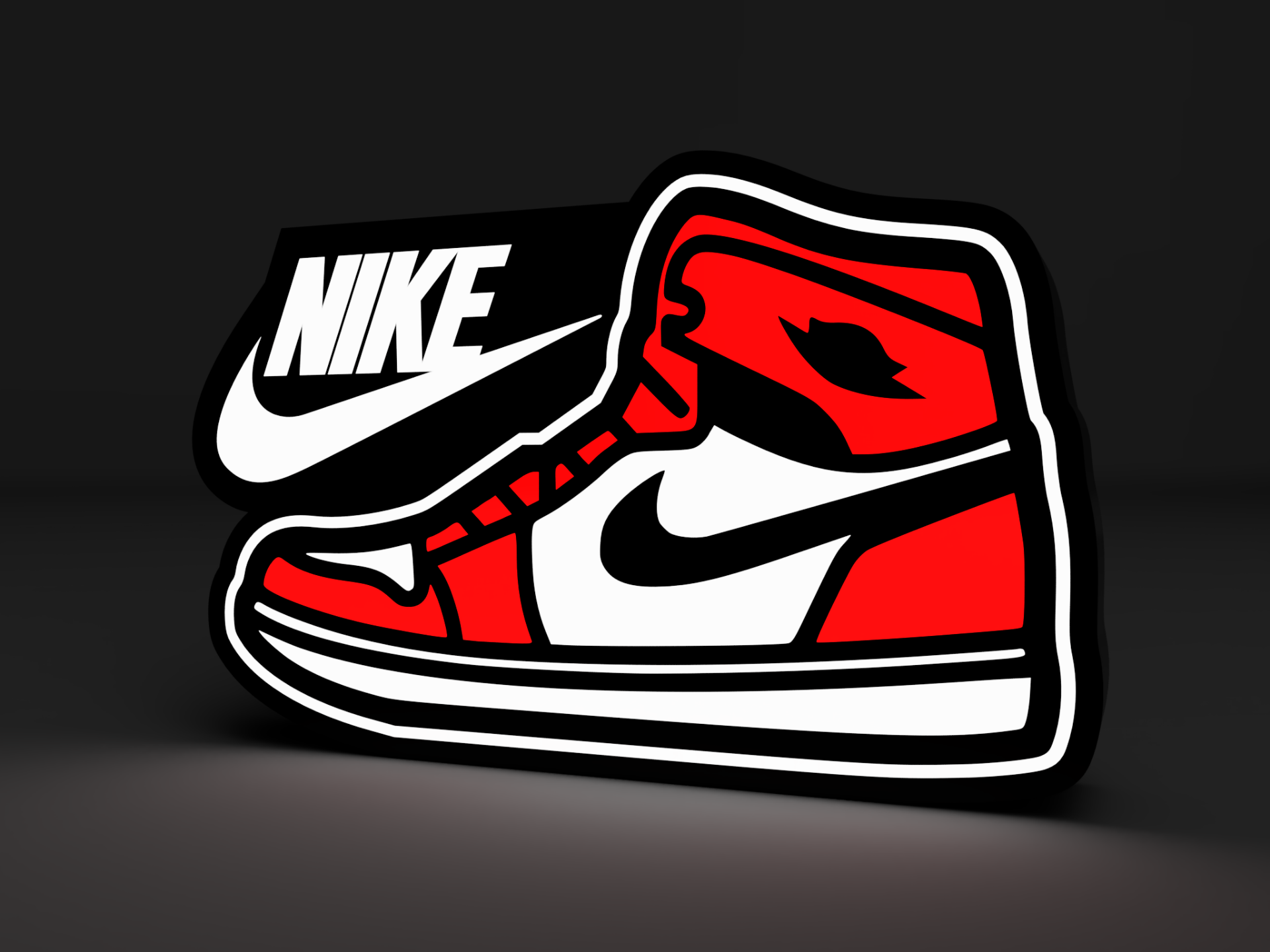 Nike sneaker Air Jordan 1 | Lightbox | LED Lamp