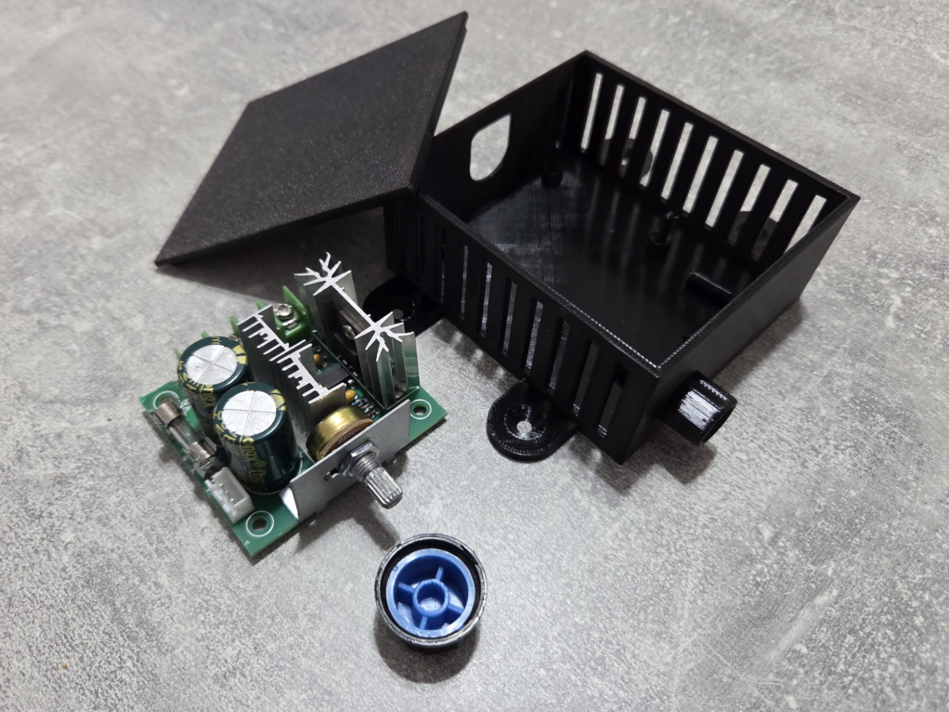 Speed controller housing, PWM, 12V-40V DC