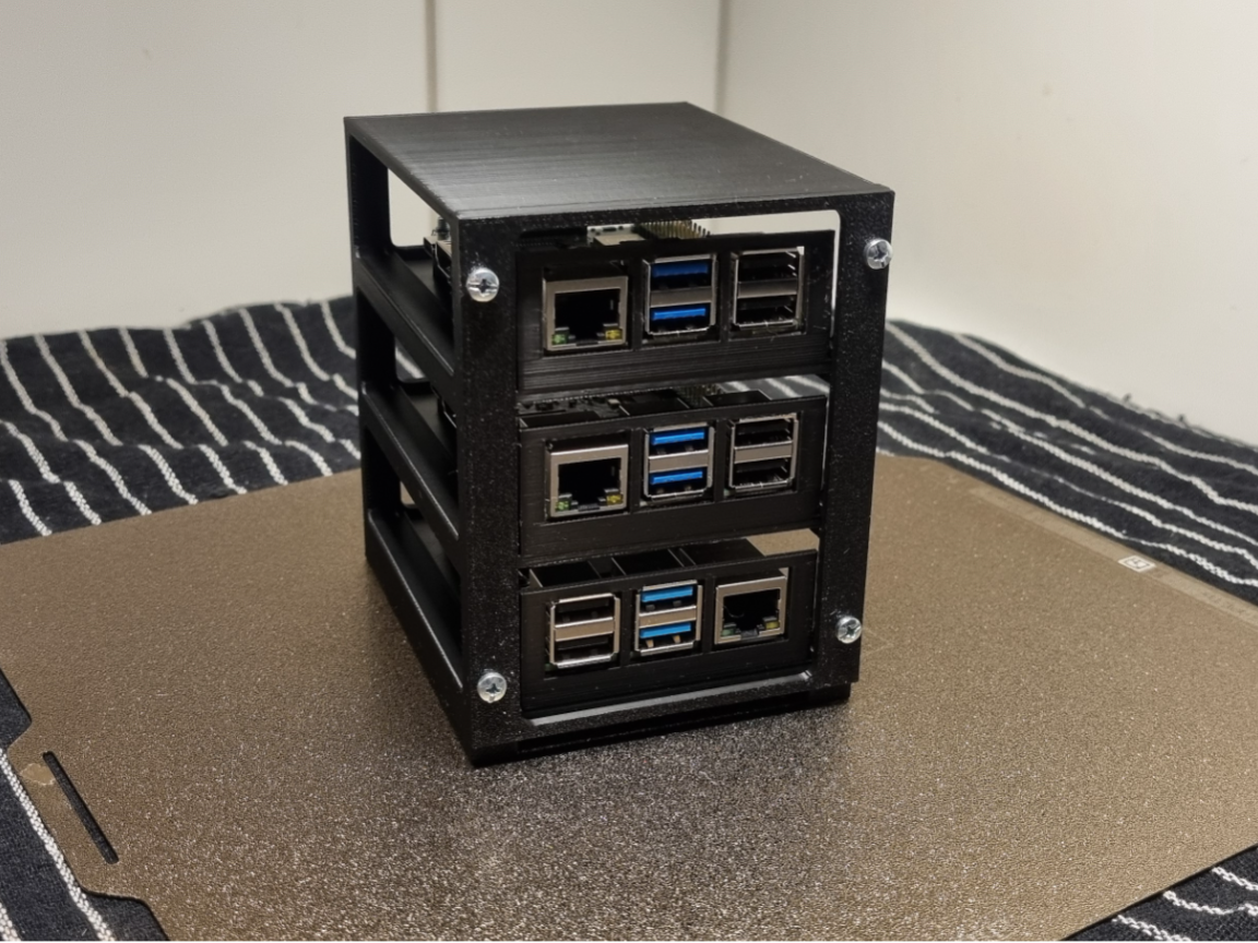 Raspberry Pi 4&5 / Rock 4 Compact Server Rack