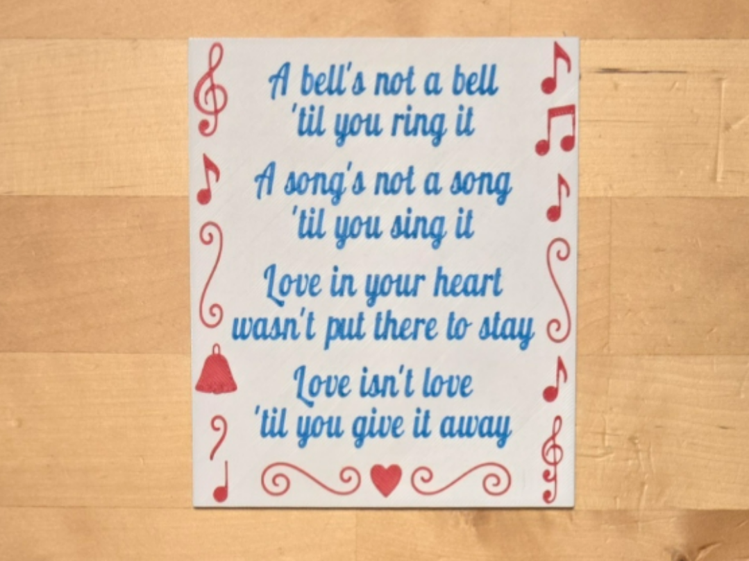 Love Quote / Poem / Lyrics from The Sound of Music