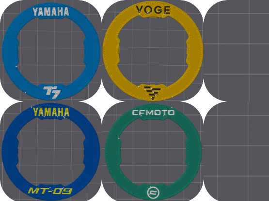 Quadlock ring Yamaha Tenere 700 T7 e altre marche