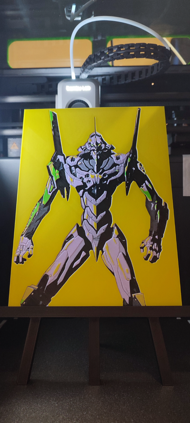 Neon Genesis Evangelion - EVA-01- HueForge