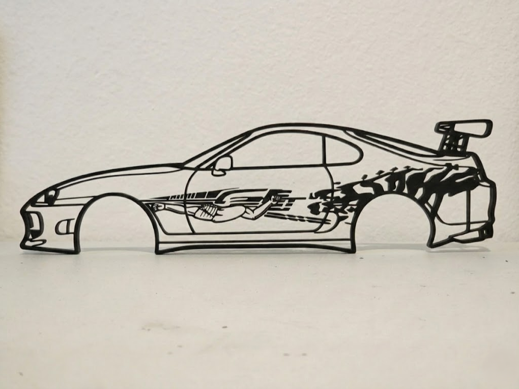 Brian's Toyota Supra Fast and Furious