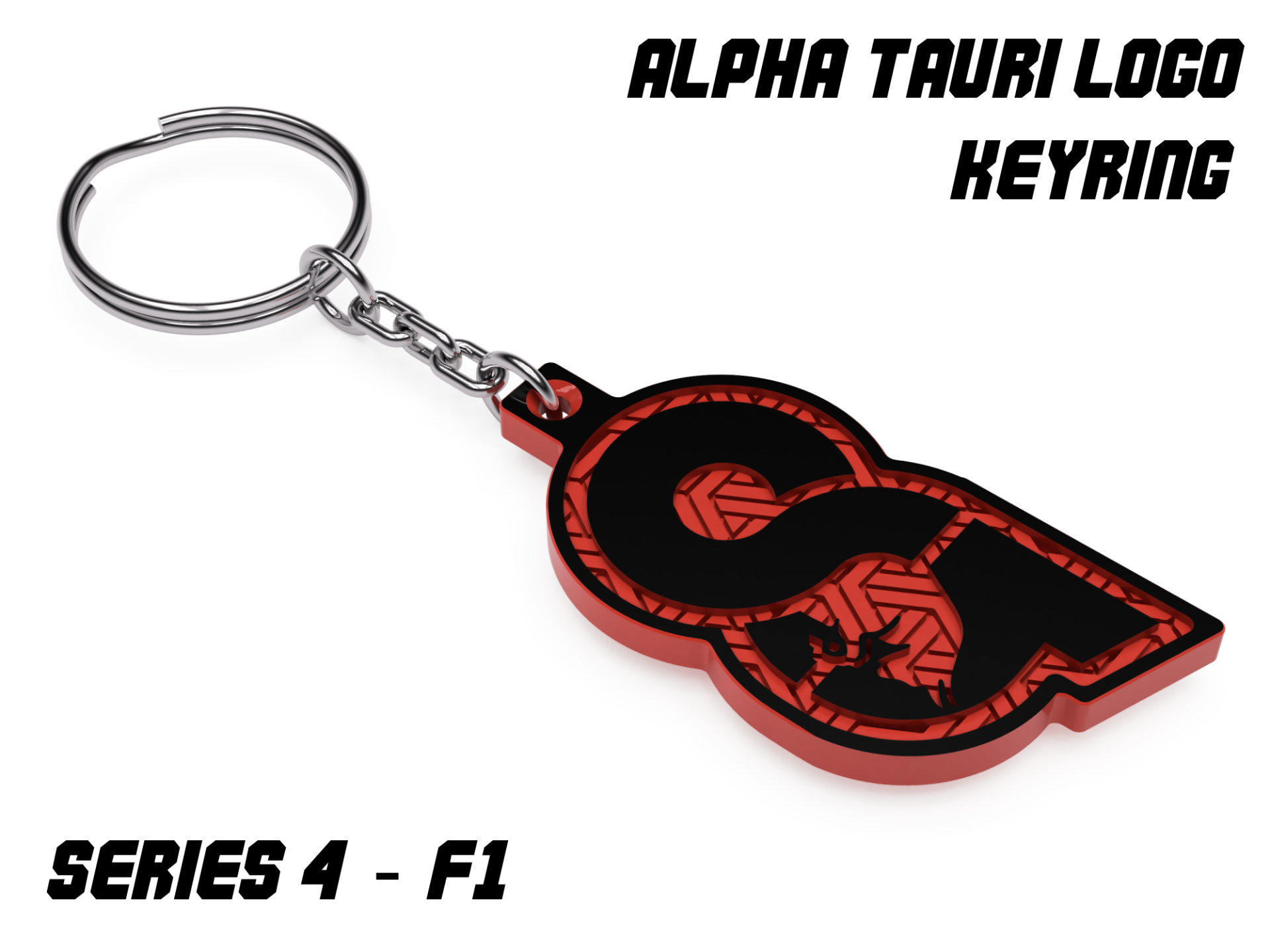Alpha Tauri Logo Keyring