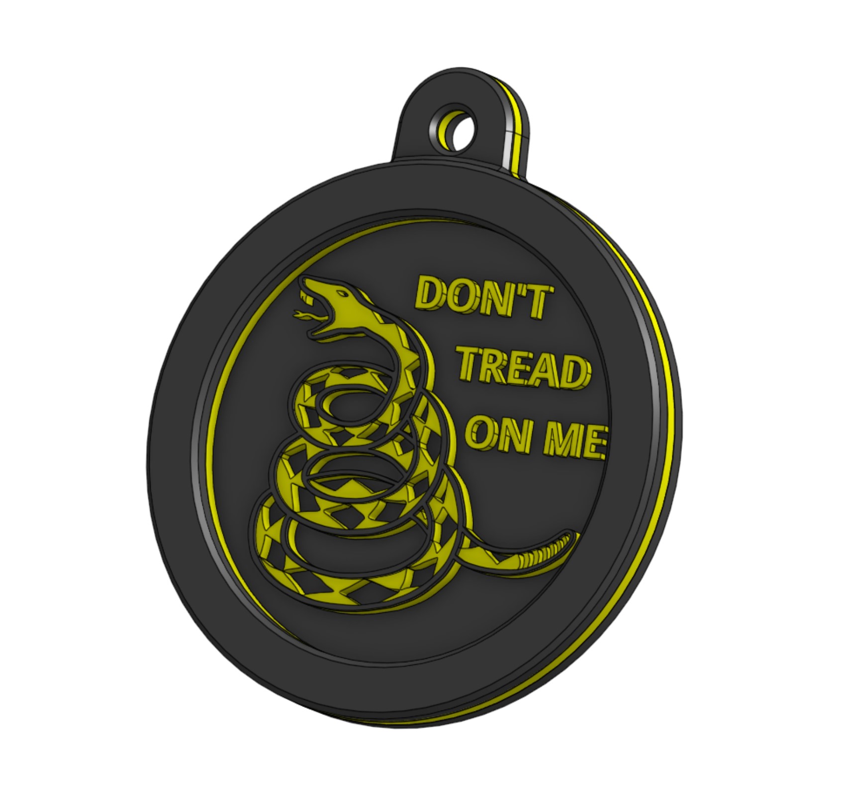 Gadsden Keychain