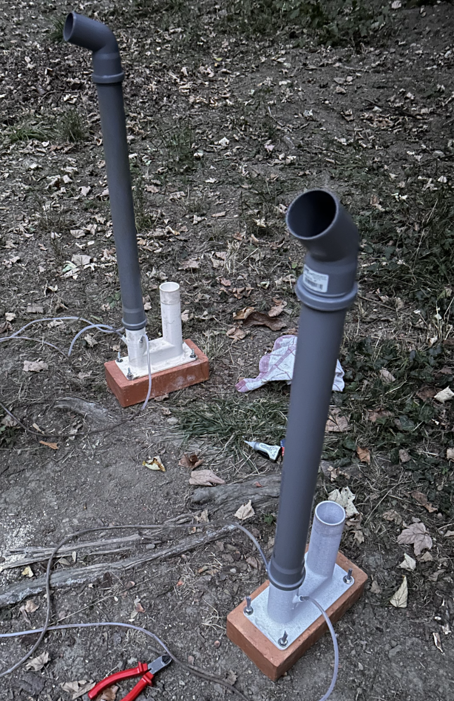 airlift aerator / Luftheber für Teichanlage