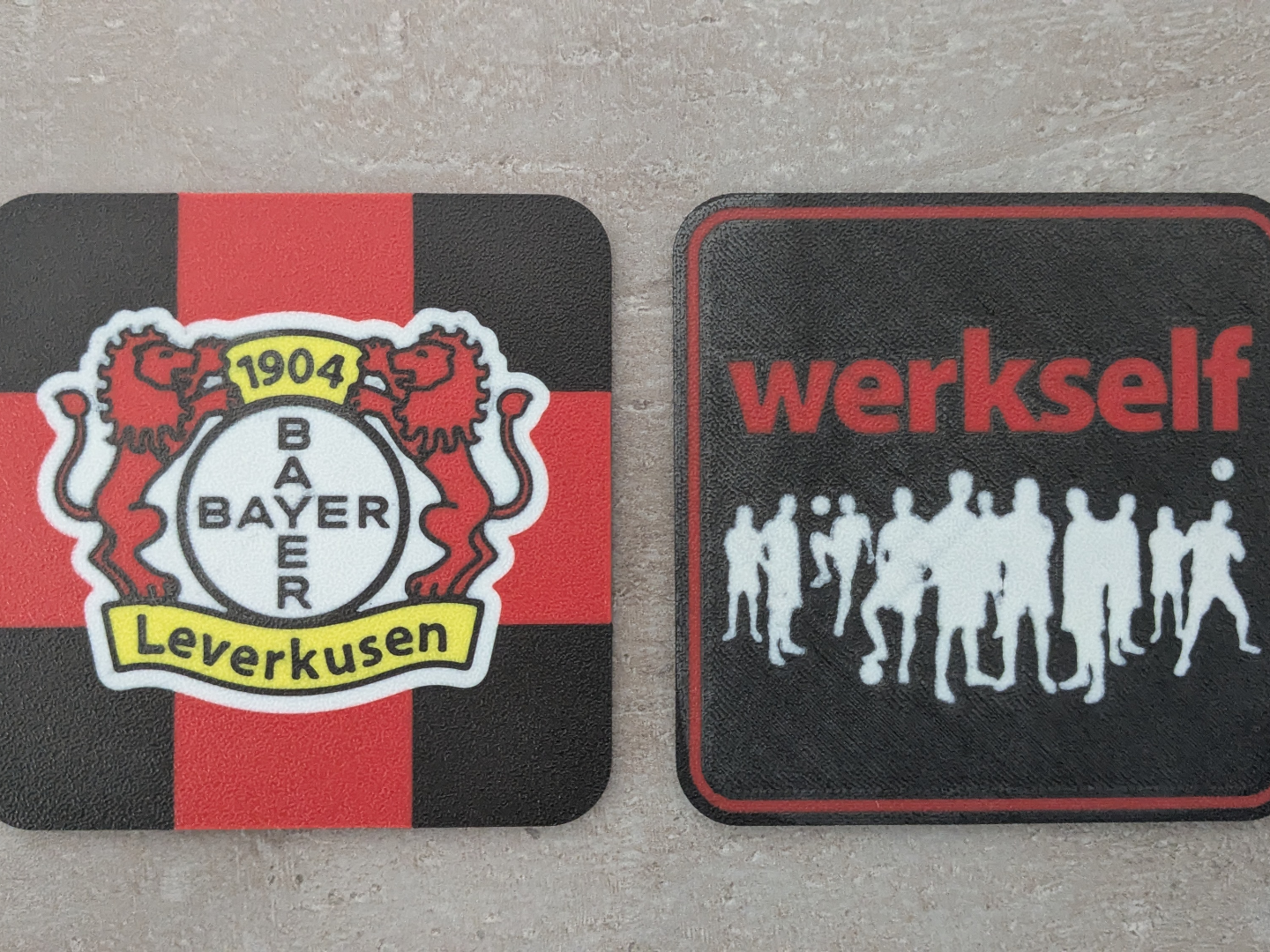 Bayer 04 & Werkself Coaster / Bierdeckel