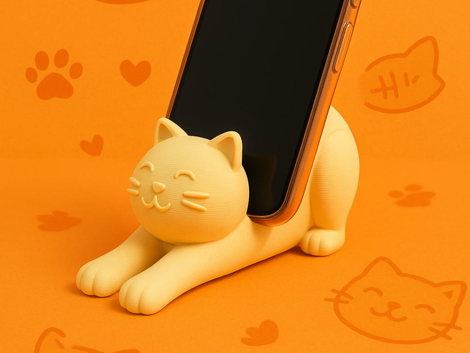 Porta Cellulare a forma di Gatto