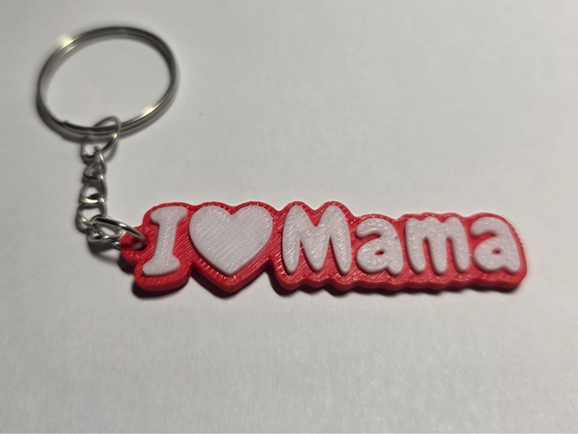 Llavero "Amo a Mamá" Keychain