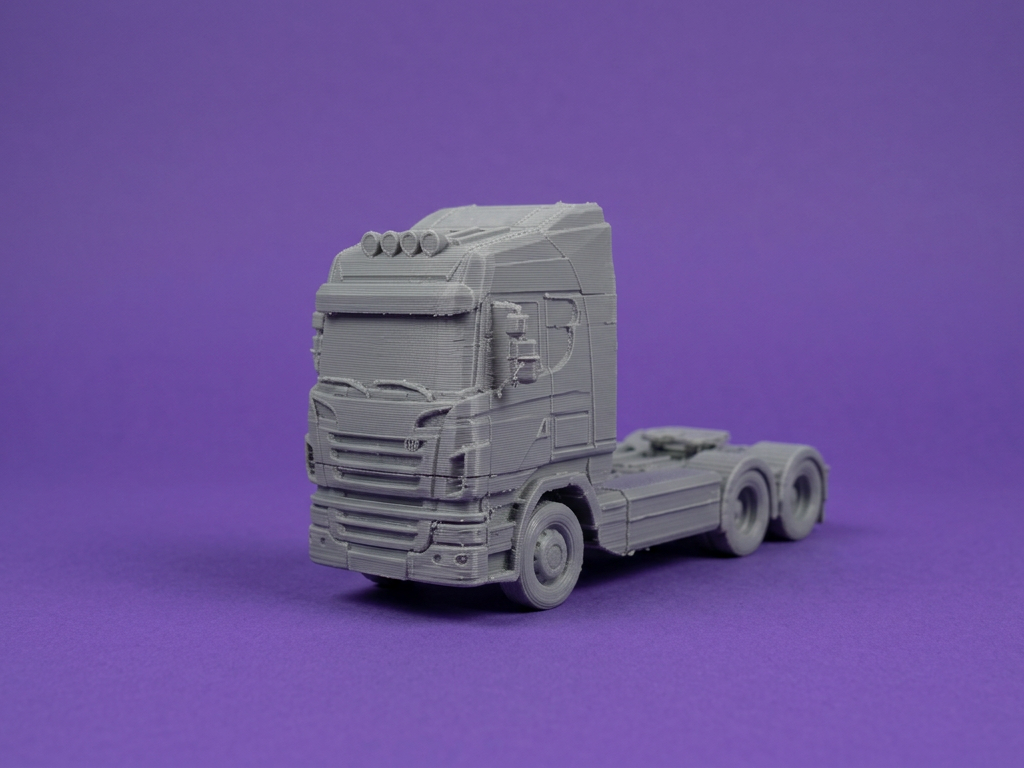 Semi Truck – Detailed Truck Cab Model
