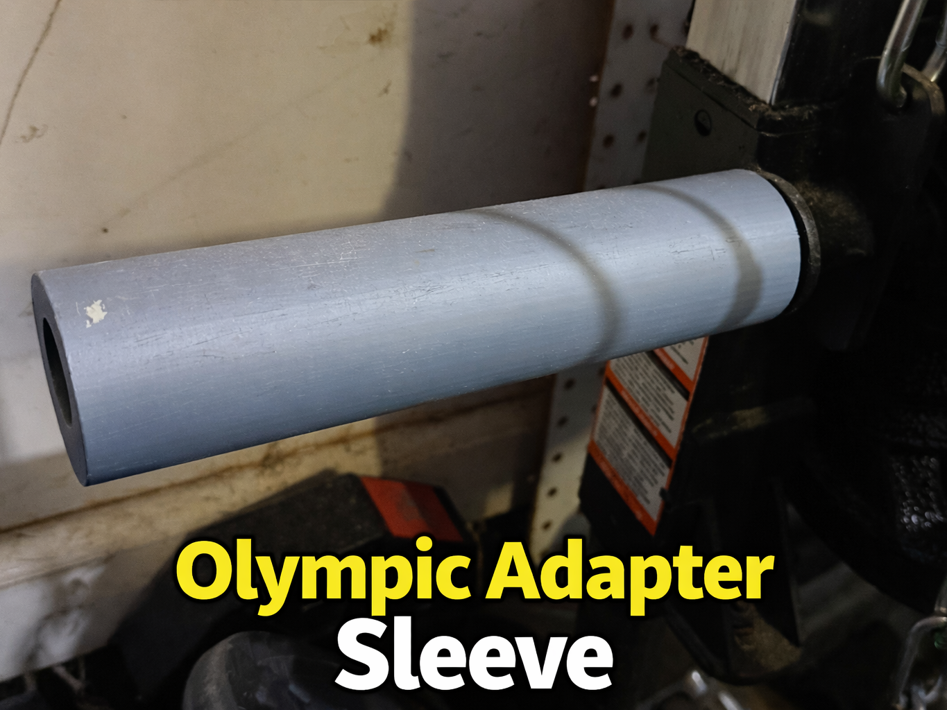 Olympic Adapter Sleeve Convert 1" Plate Post to 2"