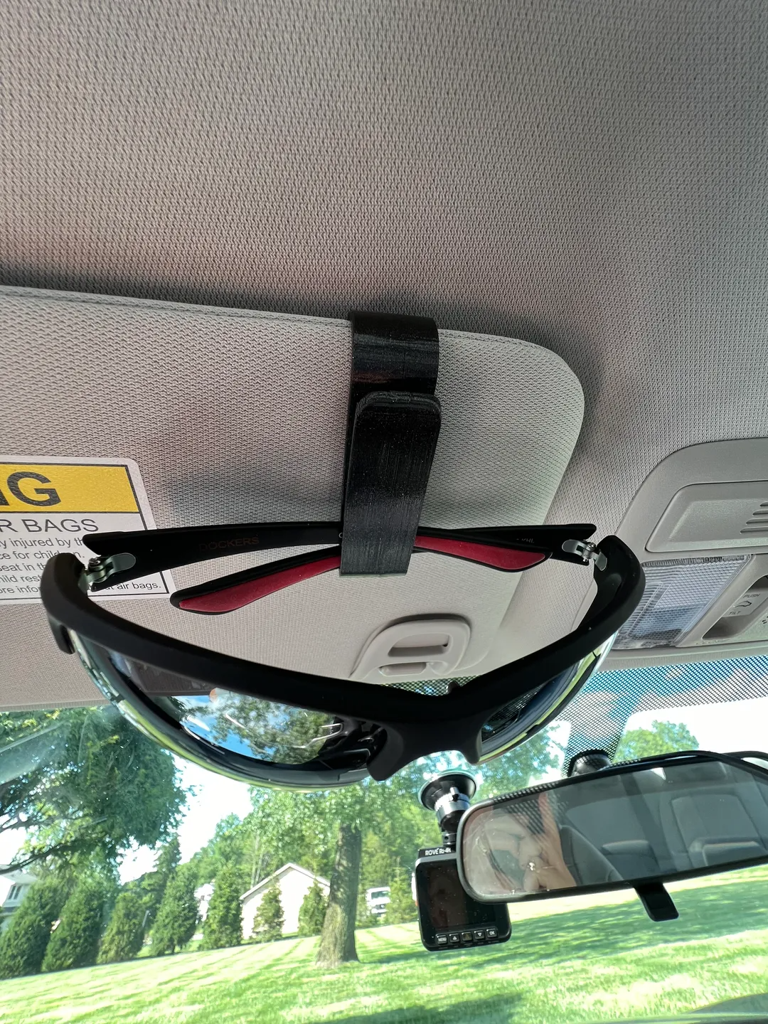 Sunglasses Car Sun Visor Clip