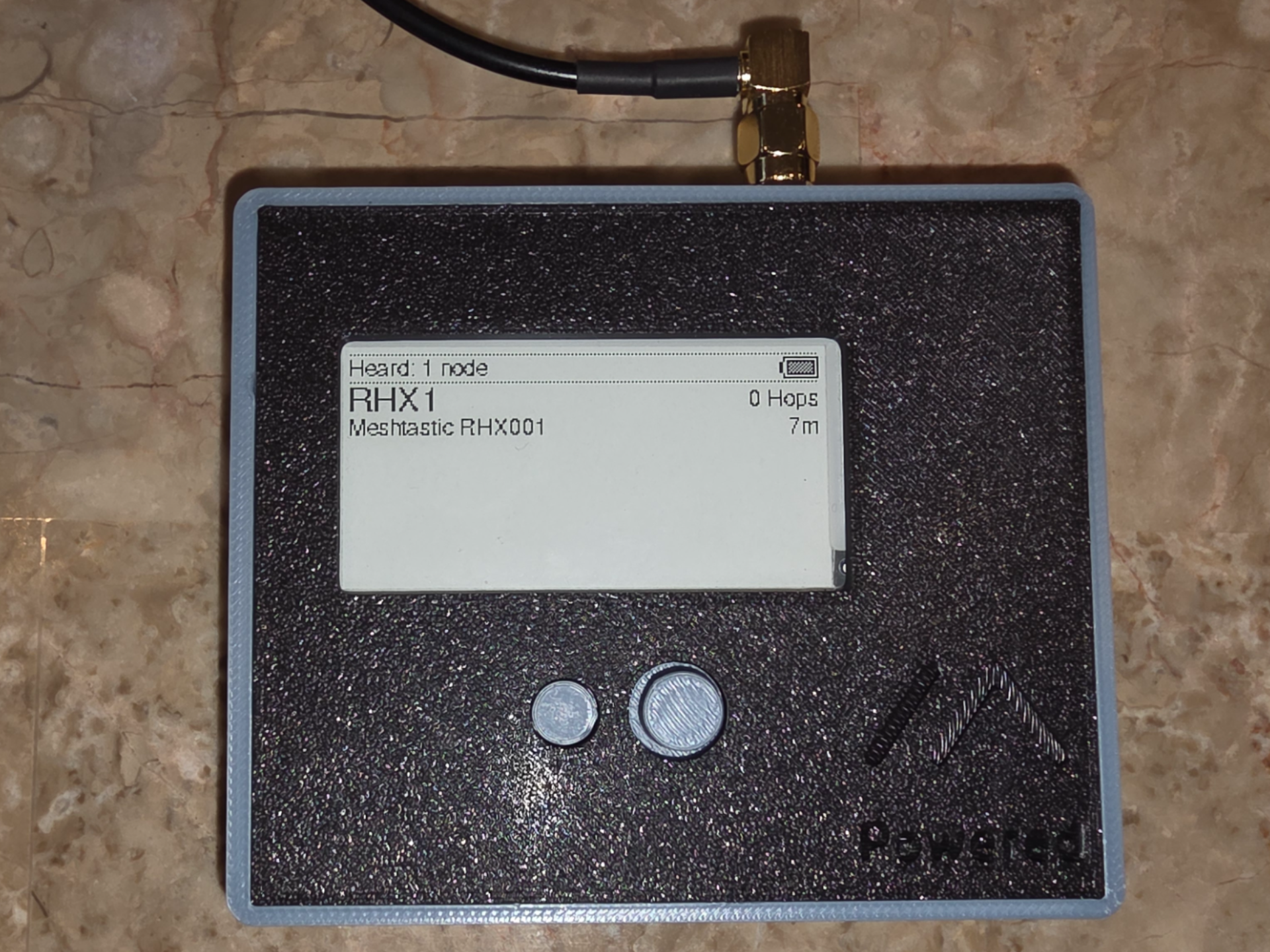 Meshtastic Wio L1 Tracker (e-ink) 2000 Mah case