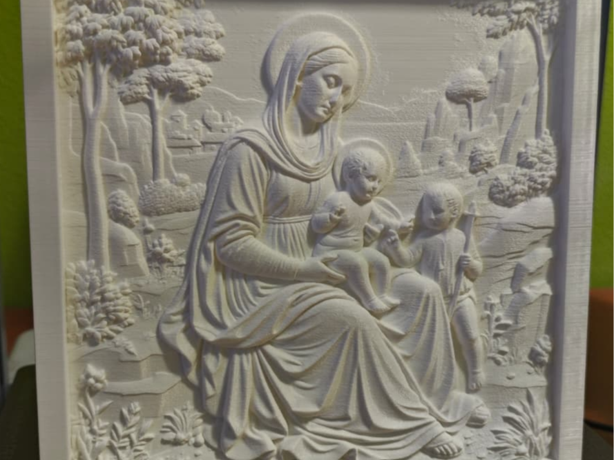 Madonna of the Meadow Relief
