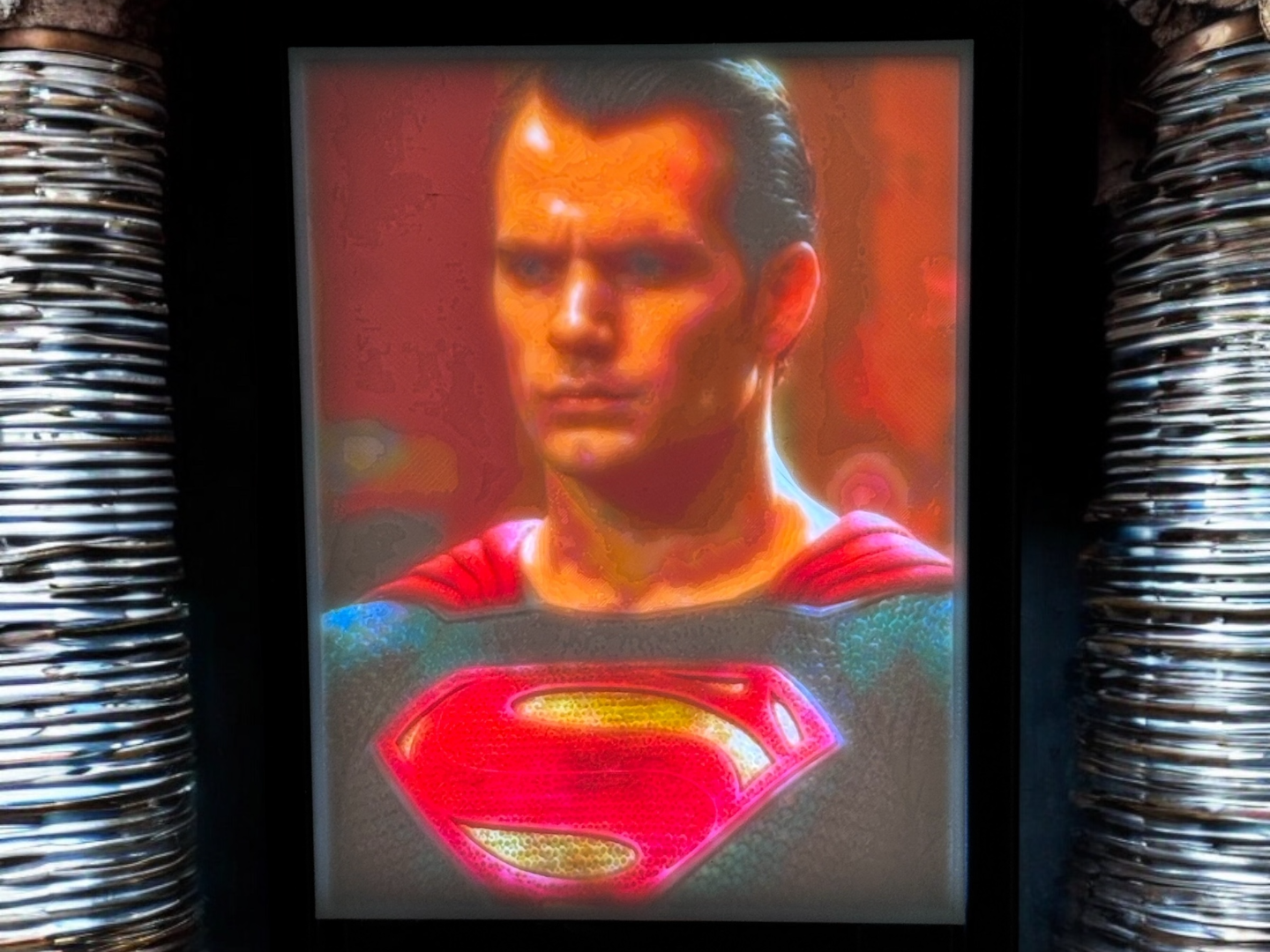 Superman HC Lithophane + Frame