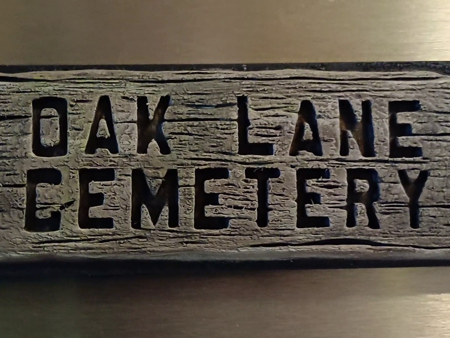 Oak lane Cemetery Mini Sign/Magnet
