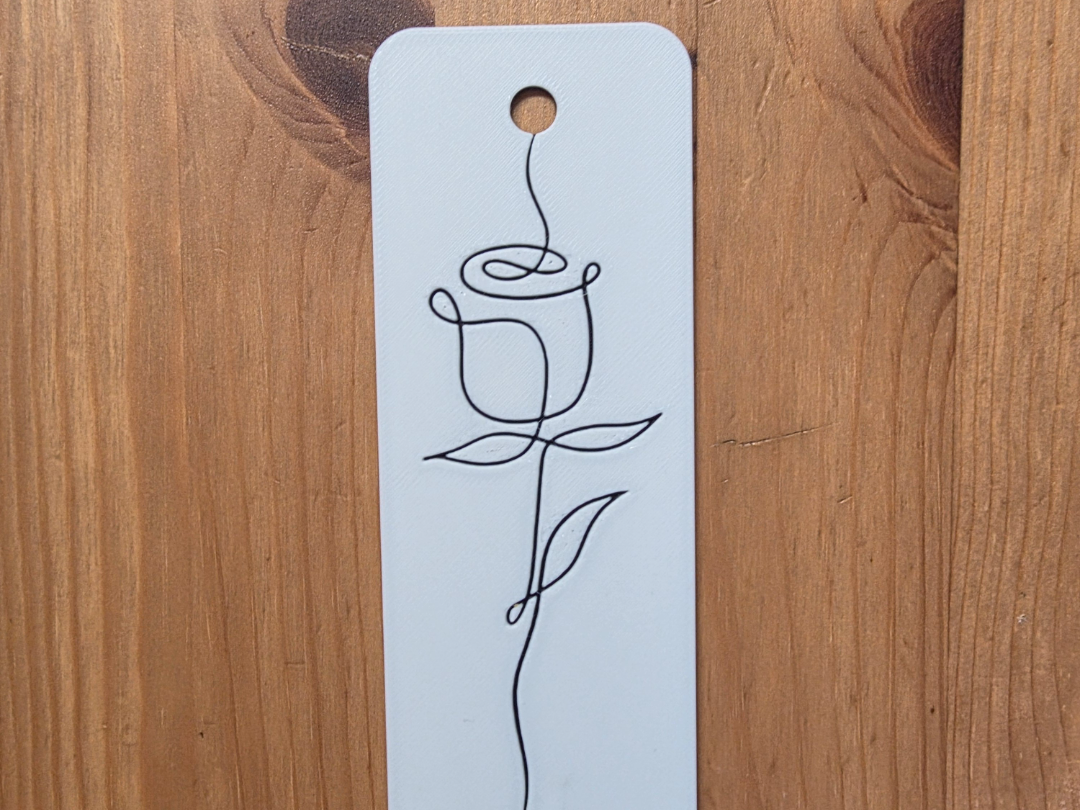 Rose Bookmark