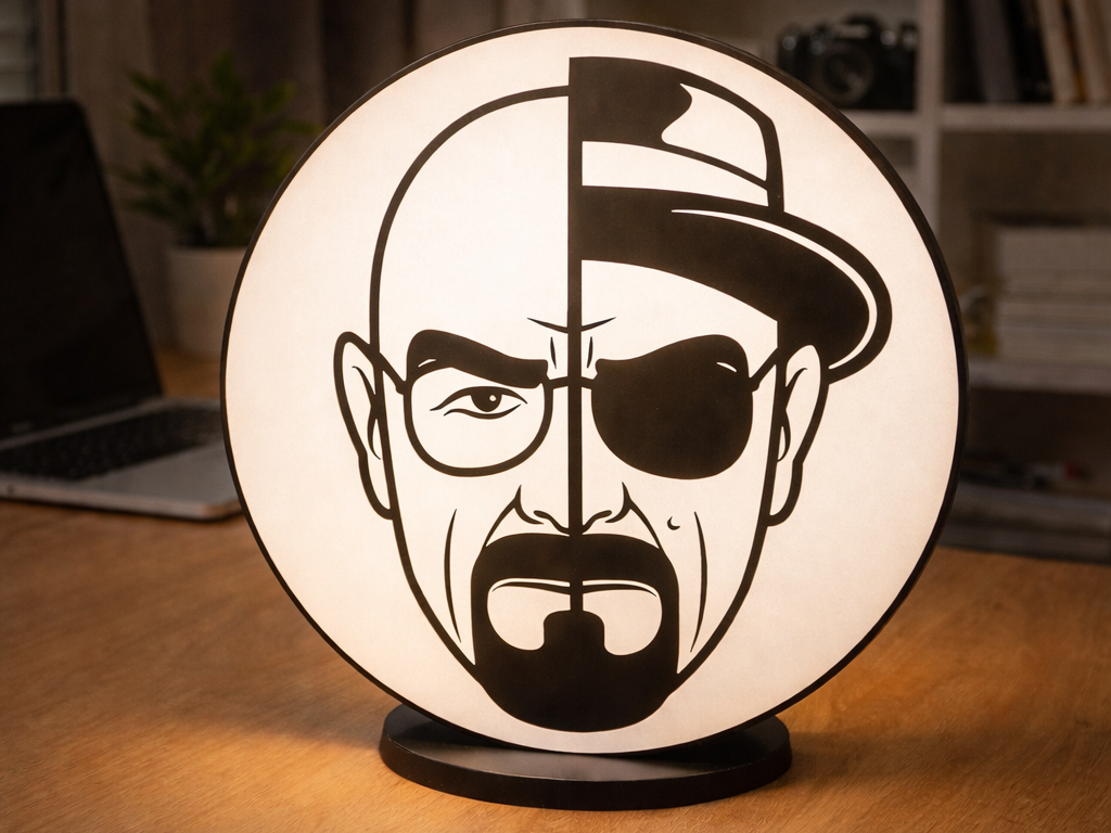 Walther White Heisenberg Lightbox