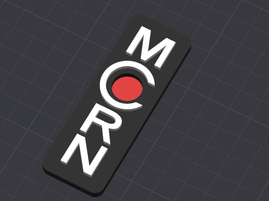 MCRN Badge from Expanse, Multicolour