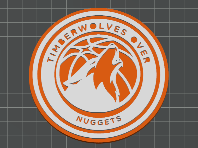 Timberwolves over Nuggets coaster