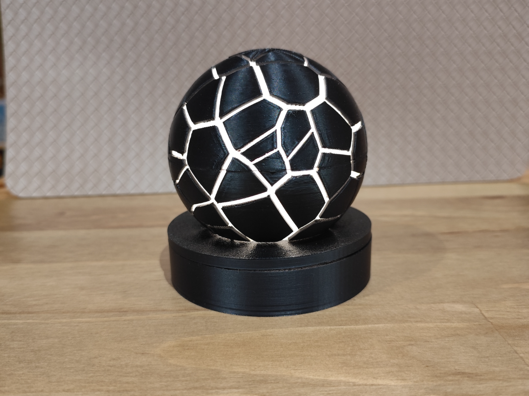 Sphère fragmenté