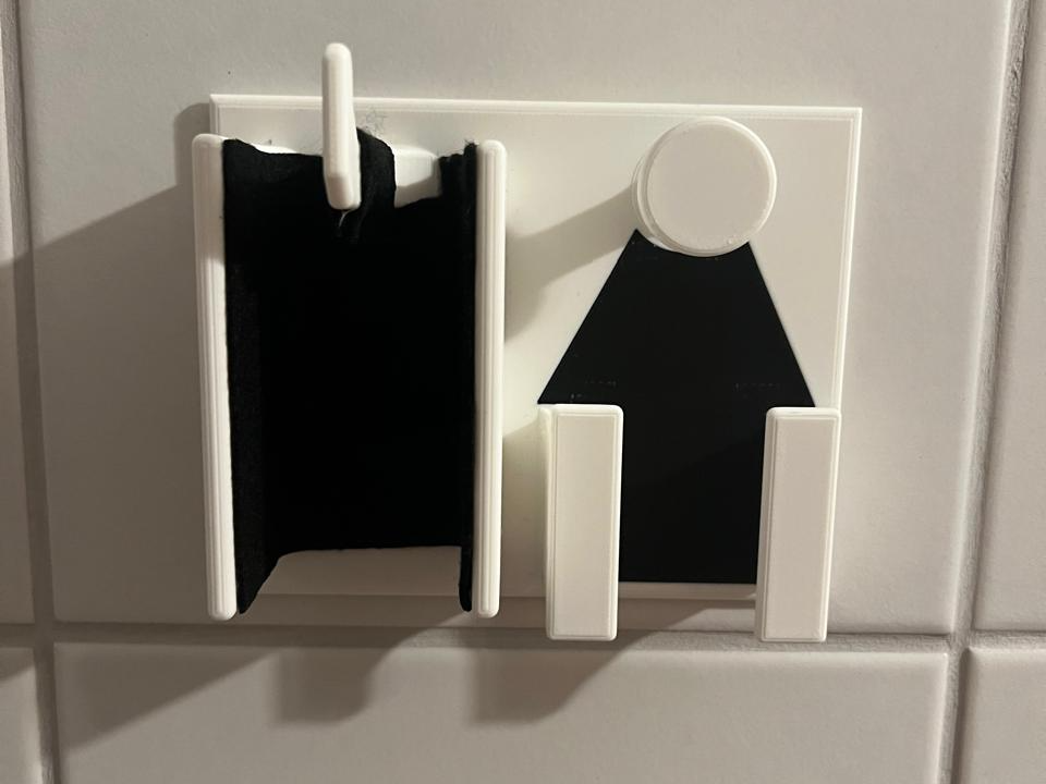 Wall mount hair straightner for phillips