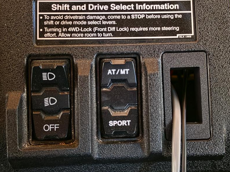 Honda Pioneer Large Switch Adapter