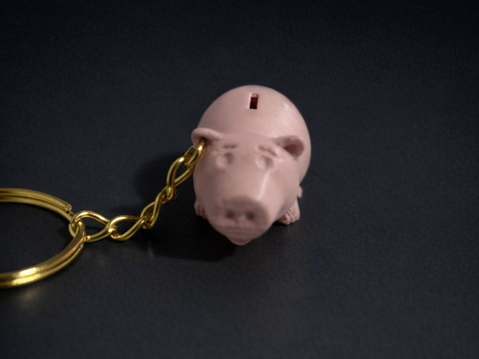 The Lucky Pig Keychain – Guardian of Good Fortune