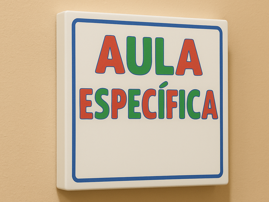 LAMPARA LED AULA ESPECÍFICA - SOLO TEXTO