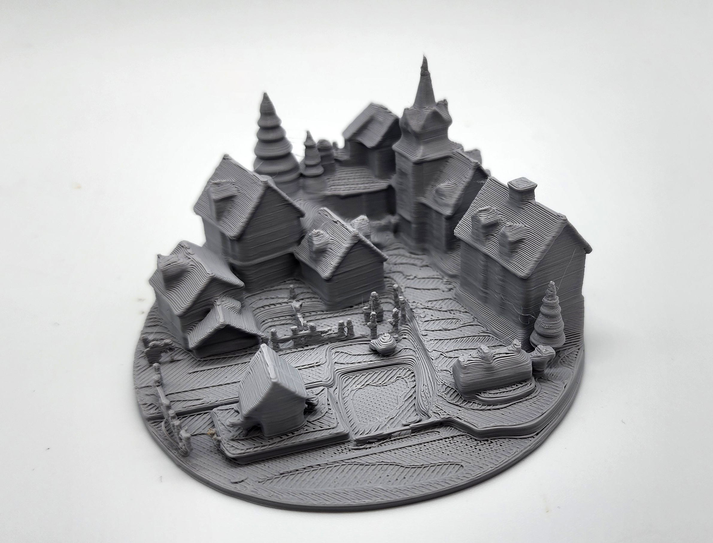 Village Miniature - No Supports