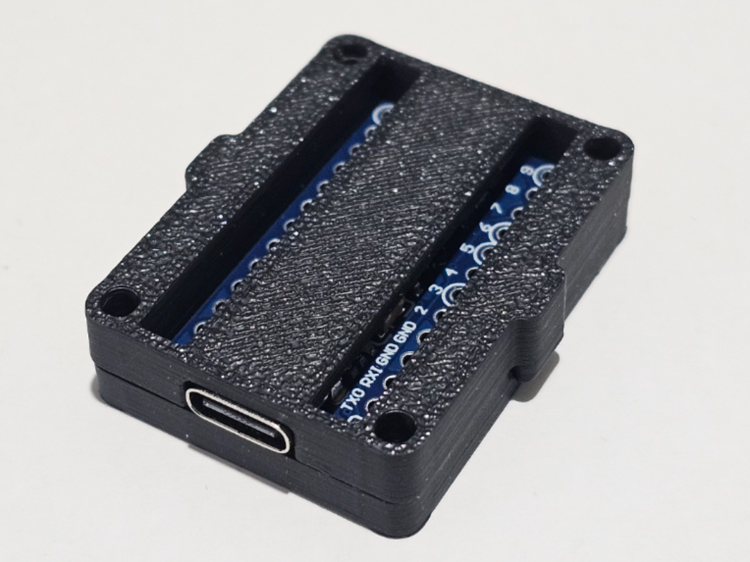 Arduino Pro Micro Snap Fit Case Housing Mount