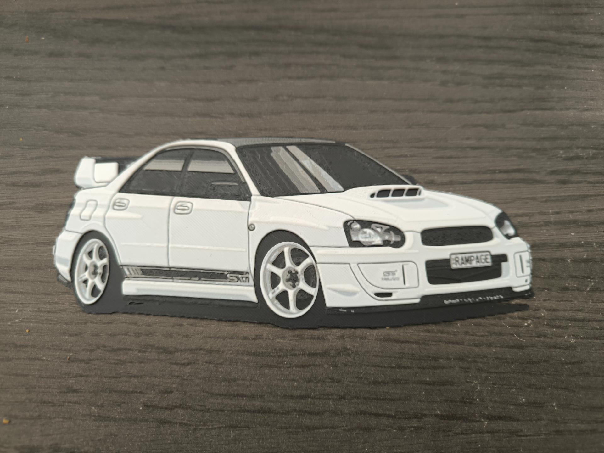 Subaru impreza WRX STI hueforge