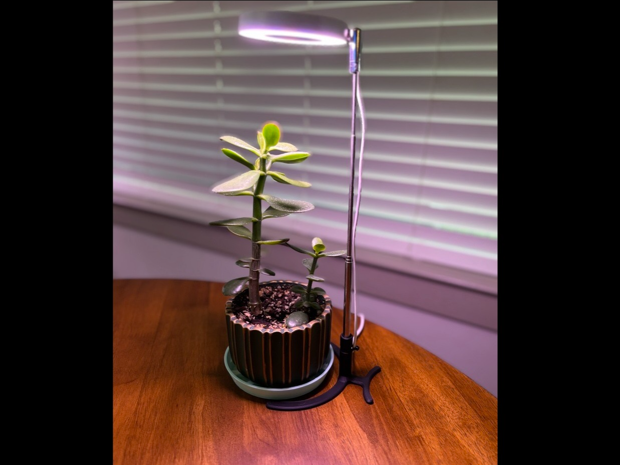 Stand for Plant Grow Light Stake