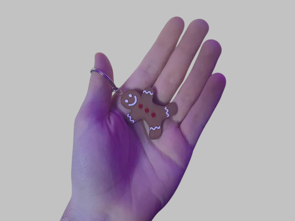 Ginger Bread Man Keychain