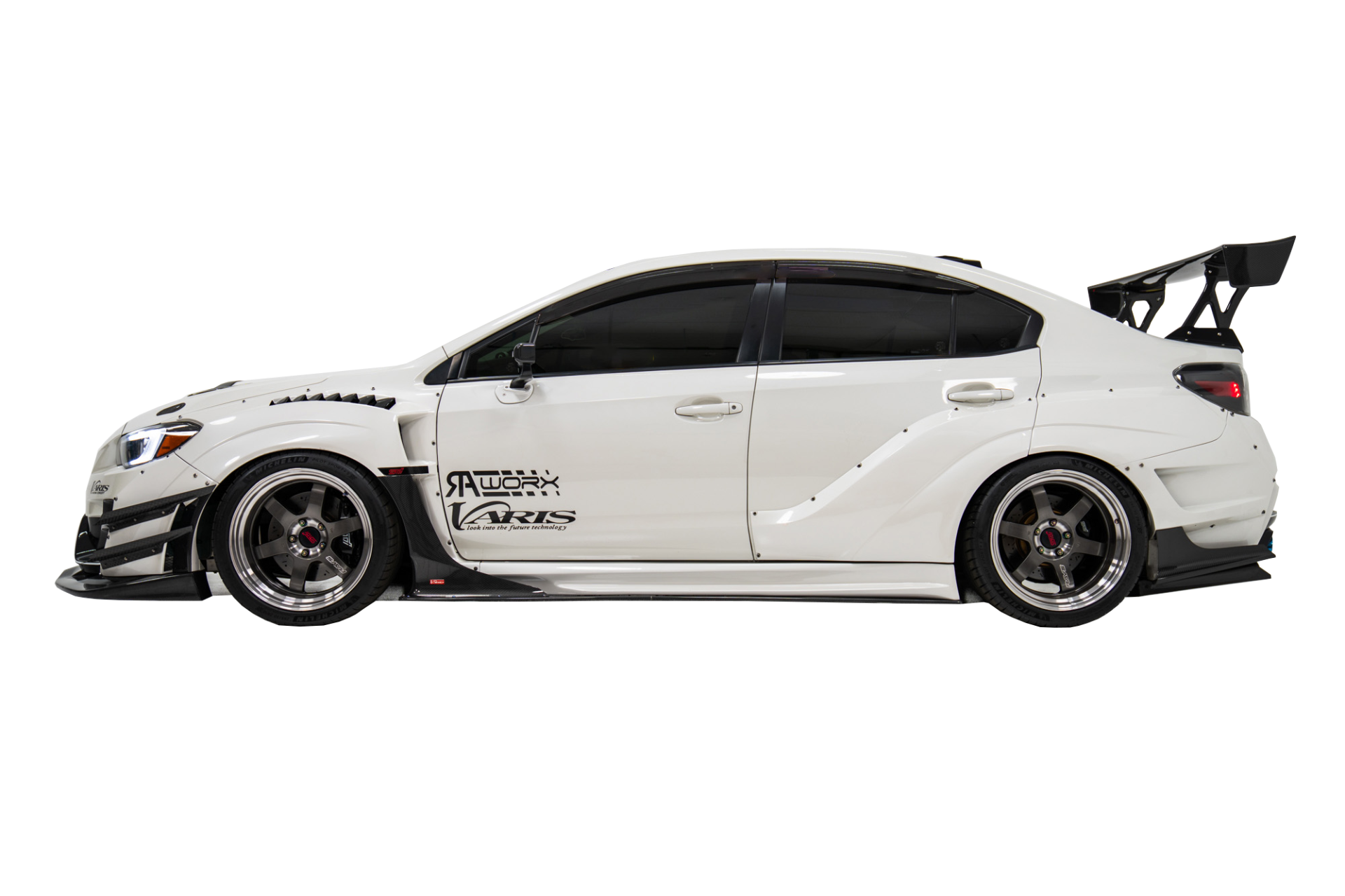 Subaru WRX STI Hueforge Filament Painting 3 Colors AMS
