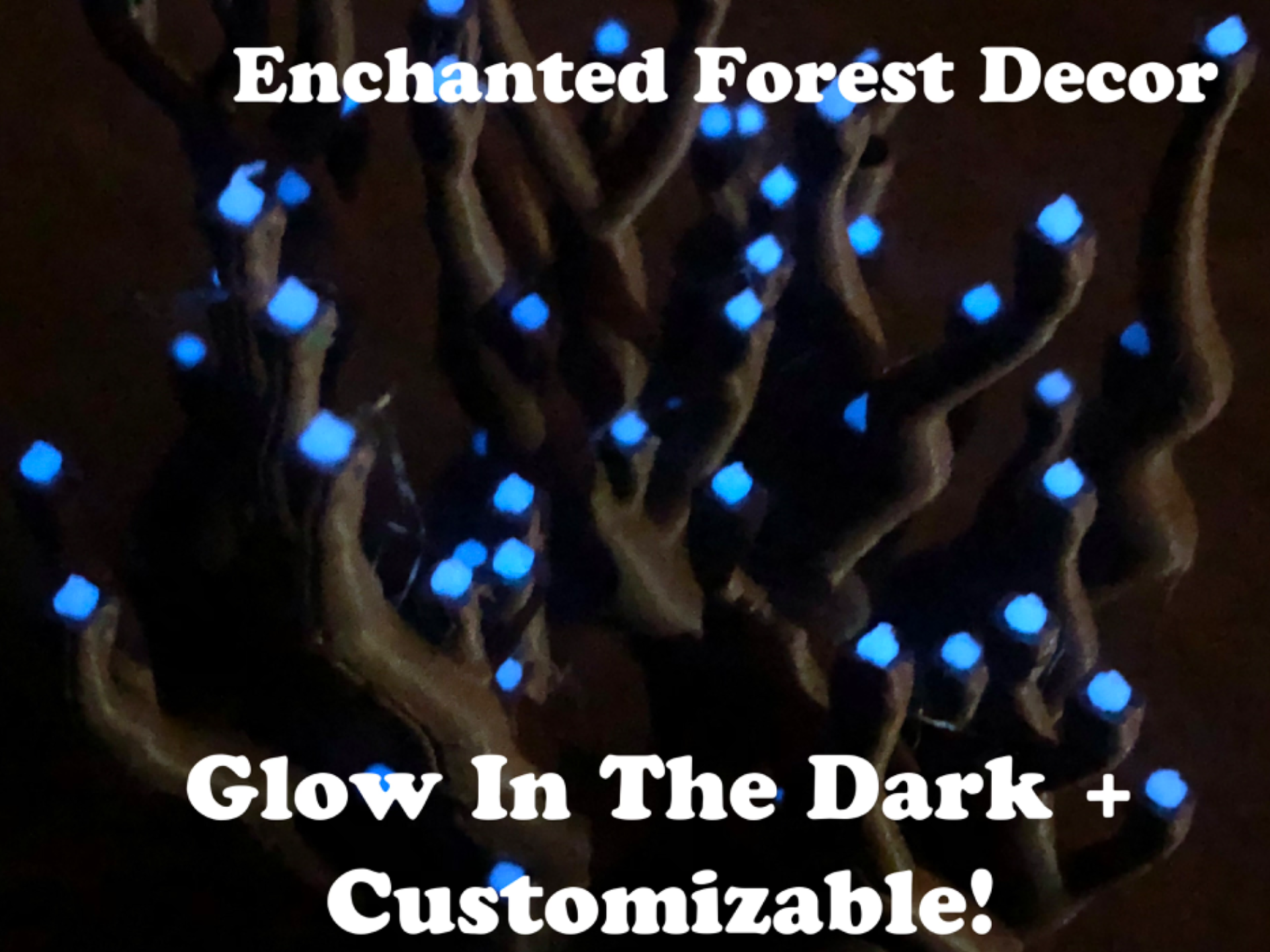 CUSTOMIZABLE Enchanted Forest - Tree Support Art