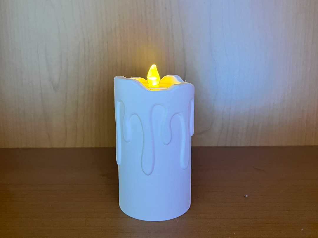 Candle - Melted