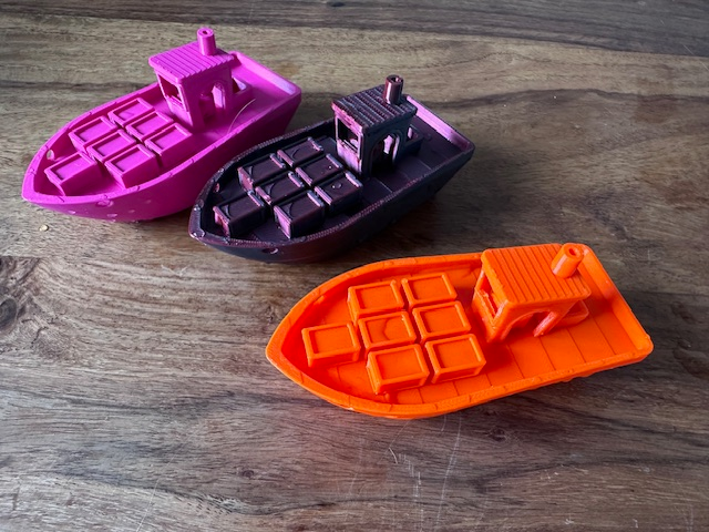 Container Benchy (floatable!)